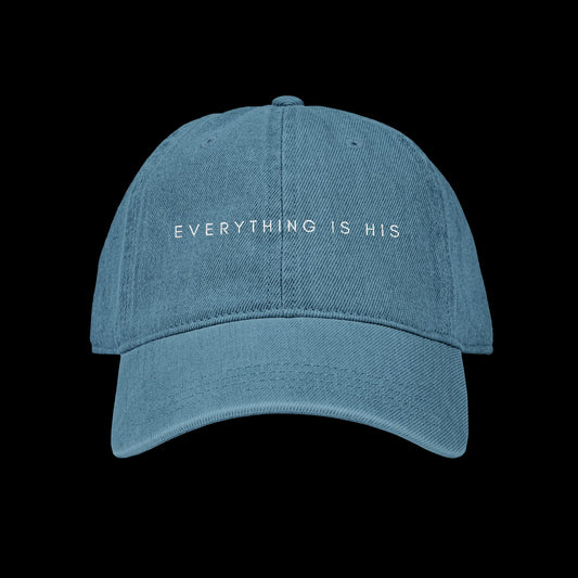 Everything is His Denim Hat