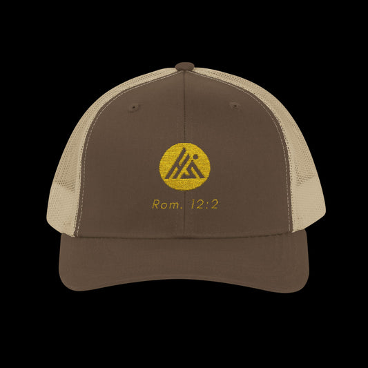 Romans 12:2 Snapback Trucker Hat