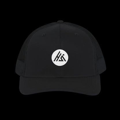 His Logo Embroidered Snapback Trucker Hat